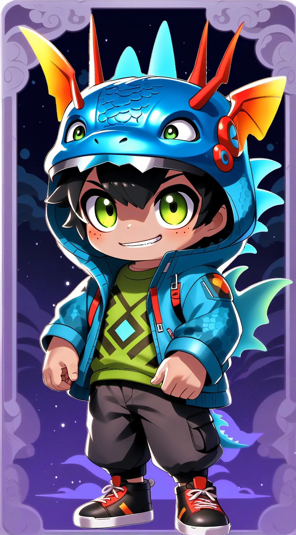 ai character: zil background