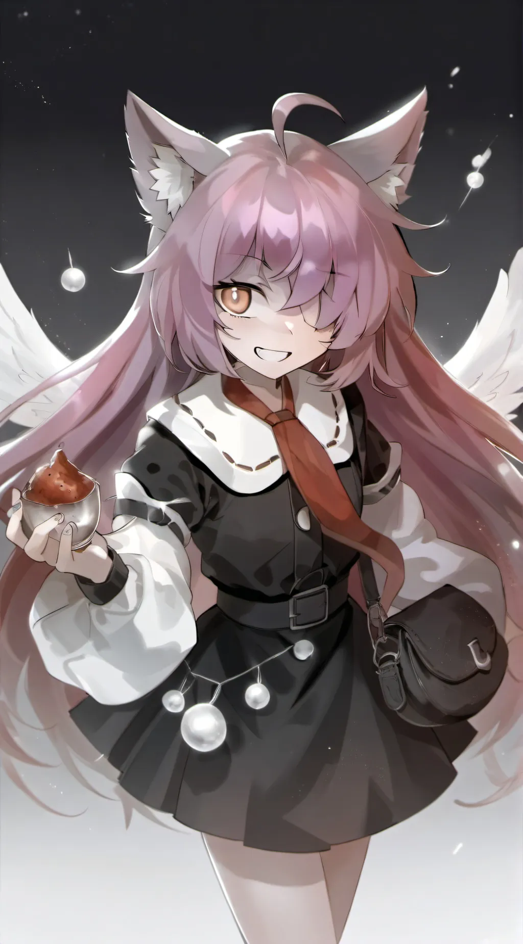 ai character: Winter background