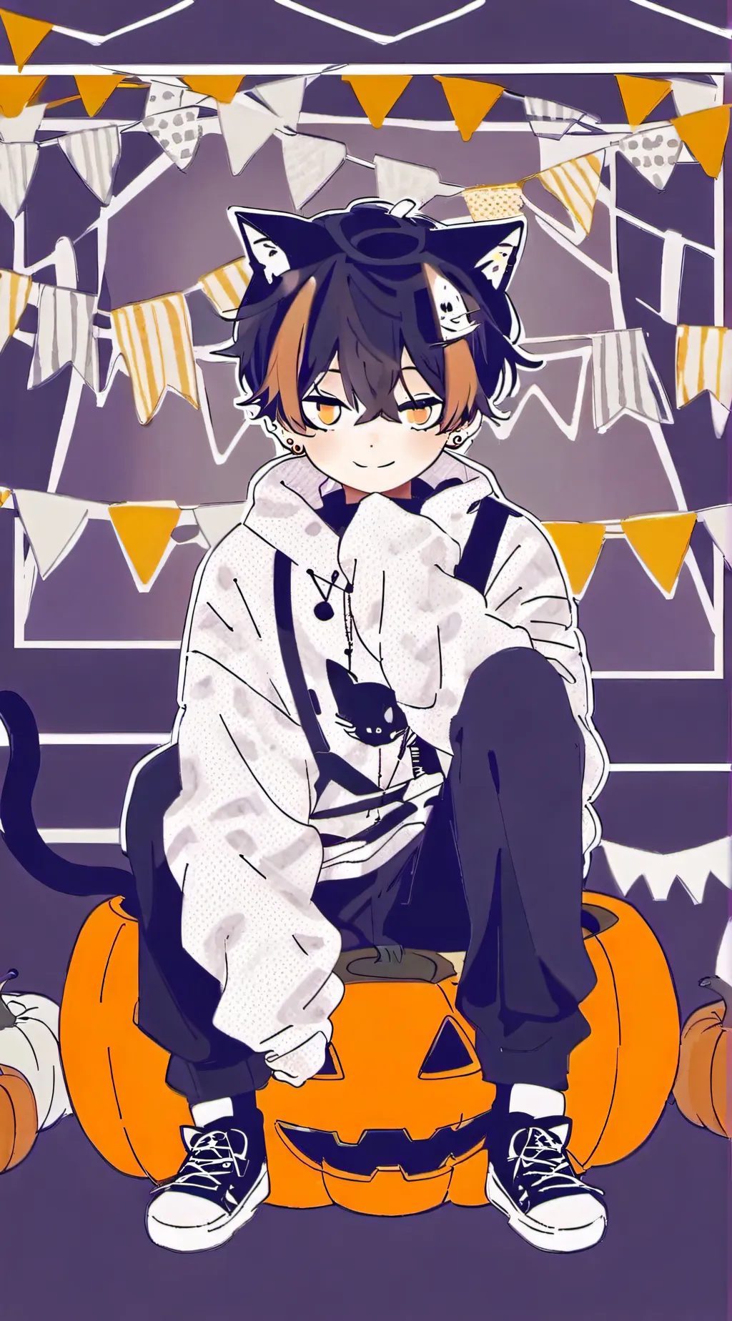 ai character: celebration jacko background