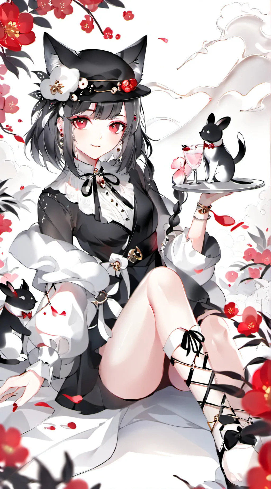 ai character: Kat background