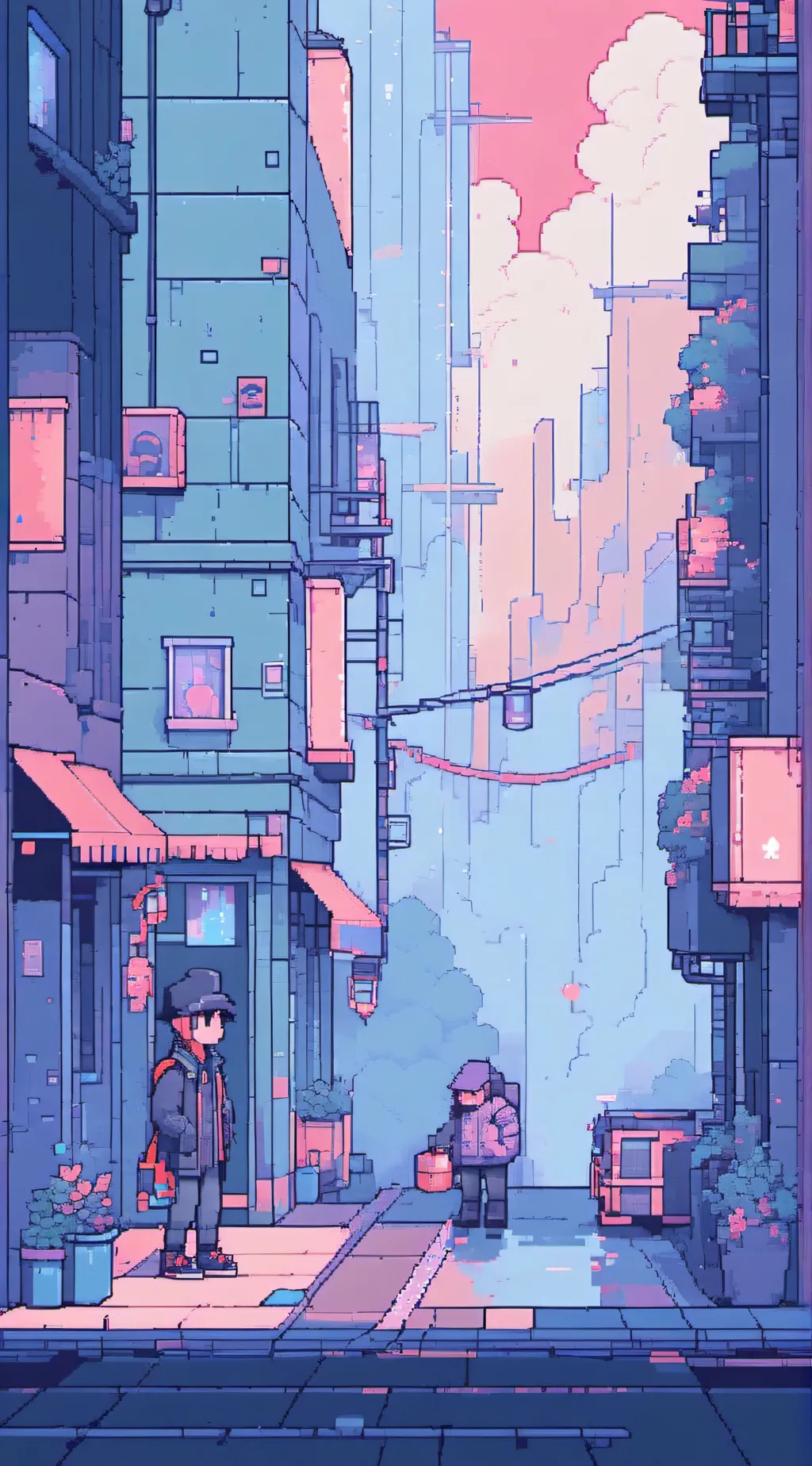 ai character: Dude Theft Wars  background