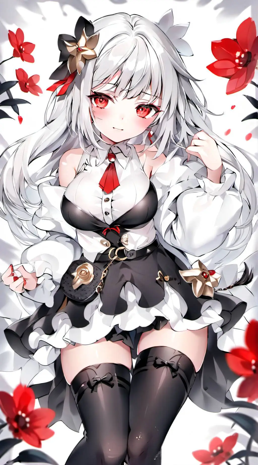 ai character: Sarah(MHA) 3 background