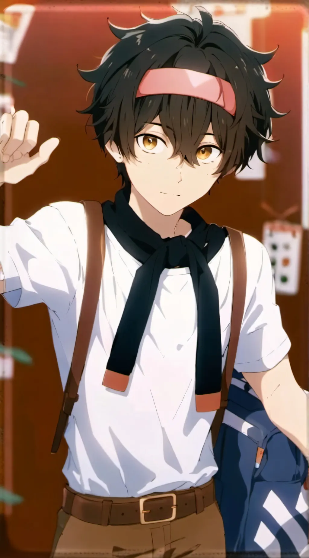 ai character: Max background