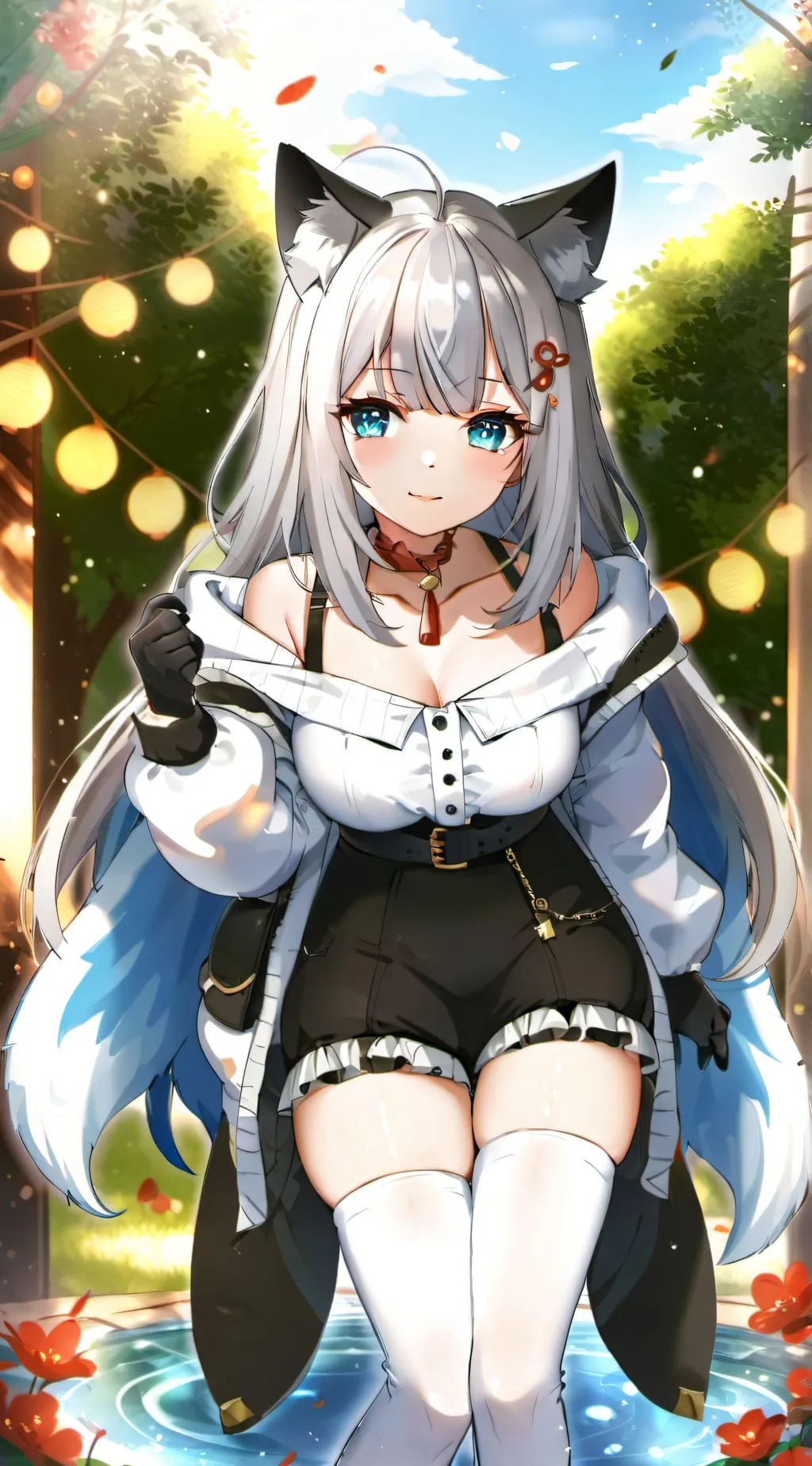 ai character: Luna background