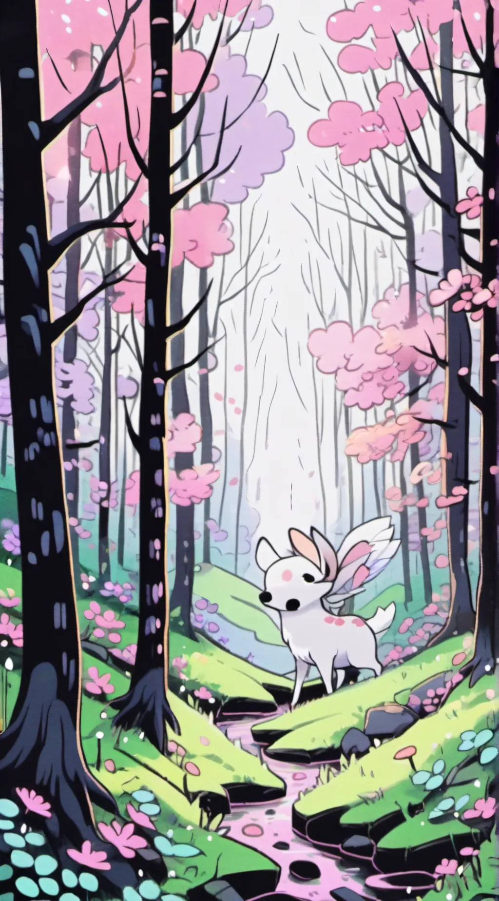 ai character: AL X LUCI background