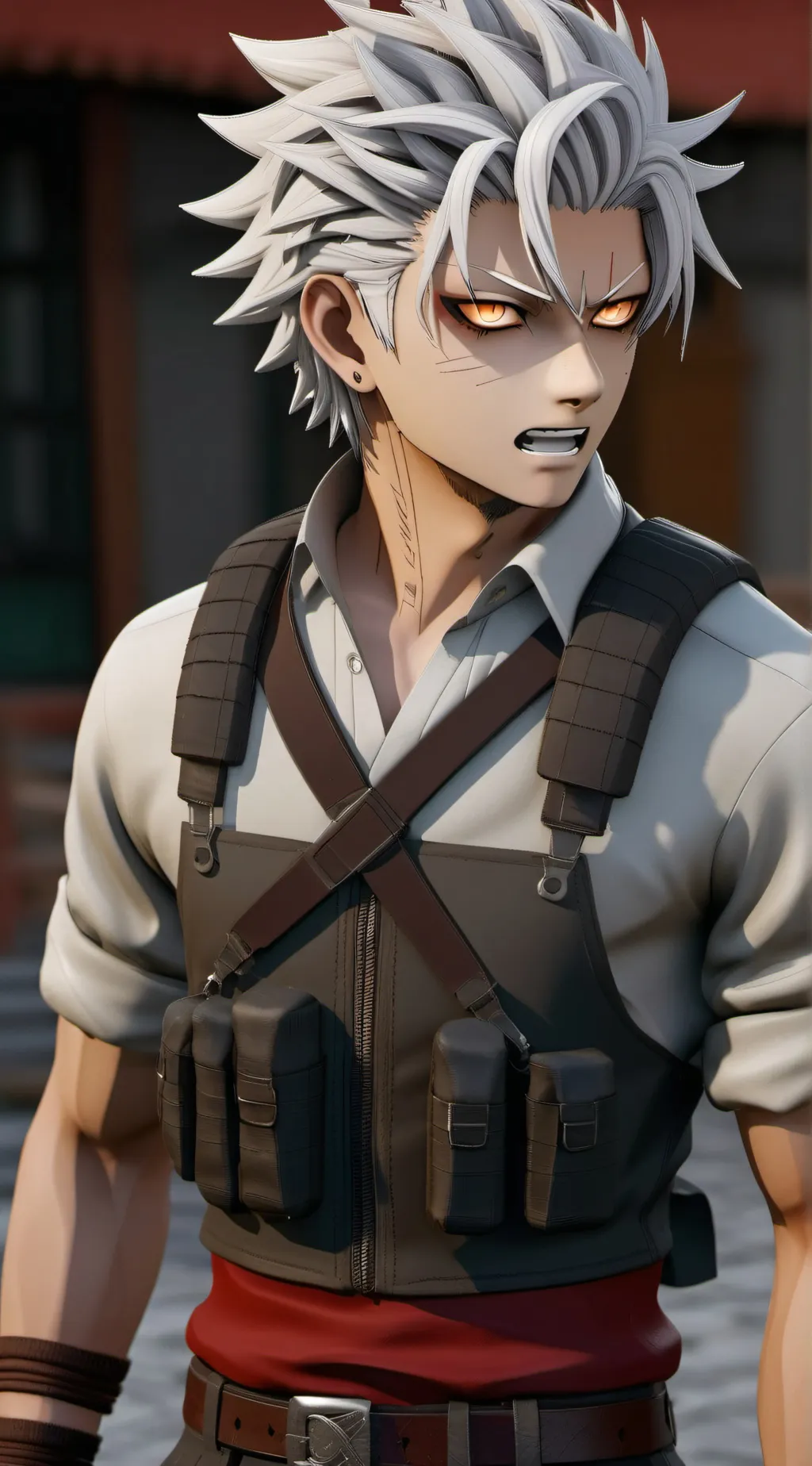 ai character: Sanemi 😭 background