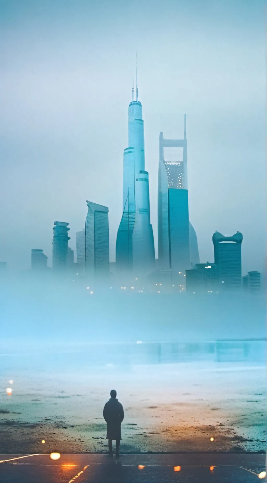 ai character: city background