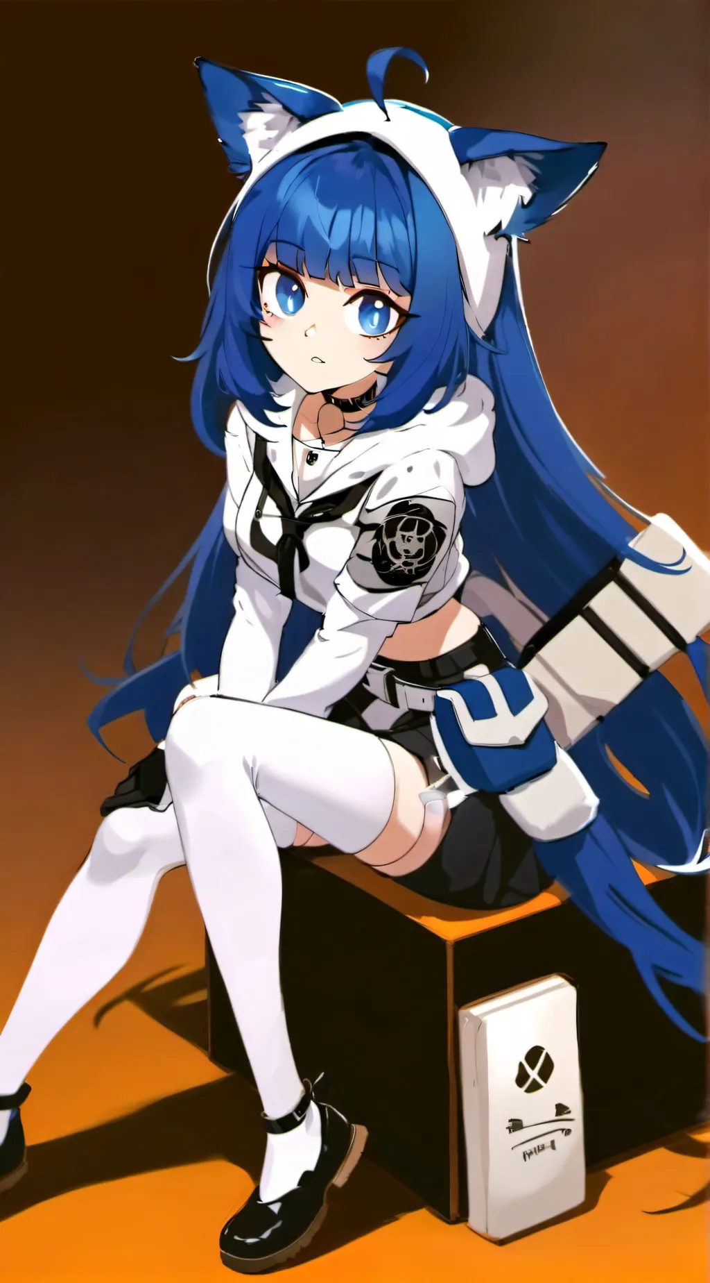 ai character: Kiara Wolf background