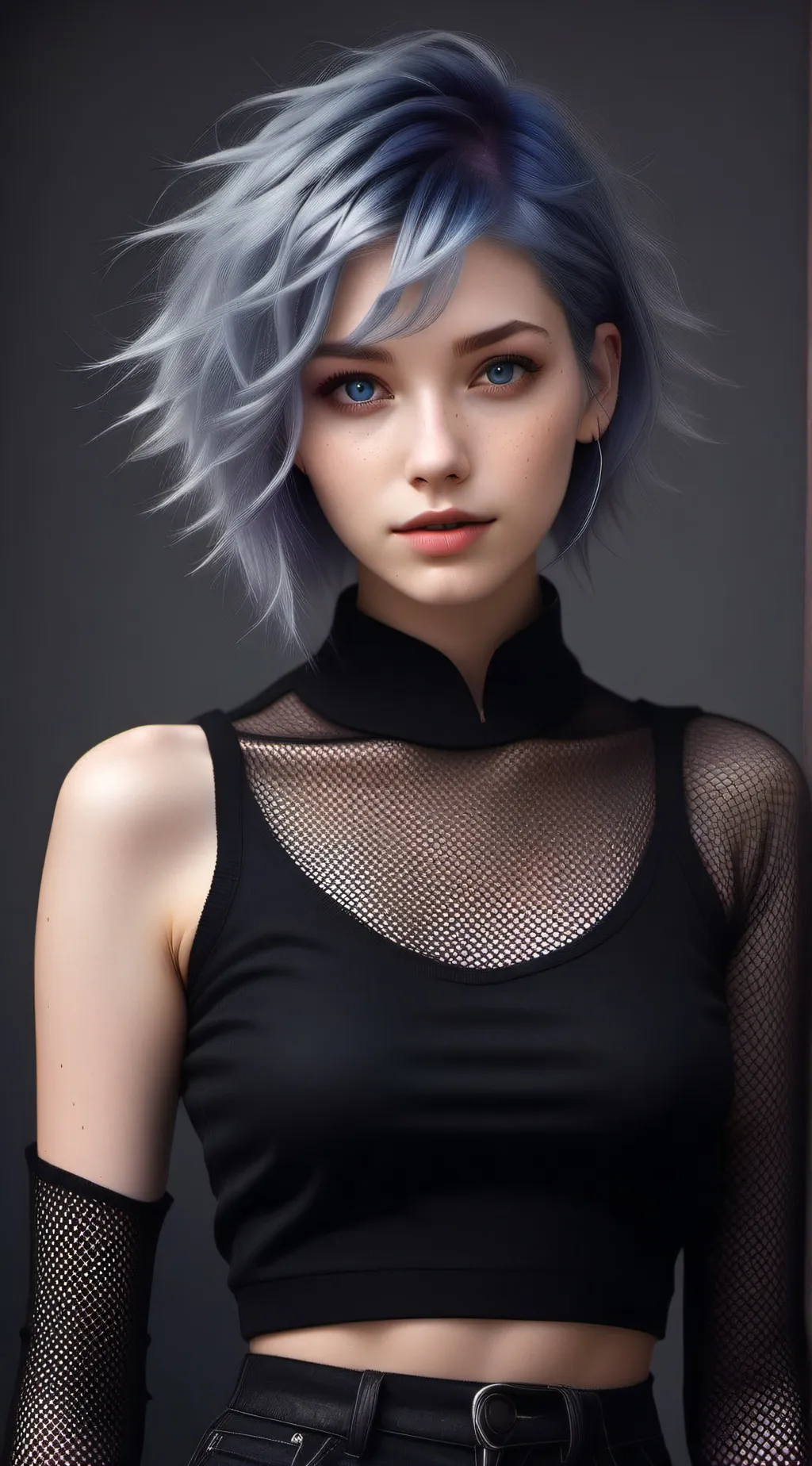 ai character: Eveline  background