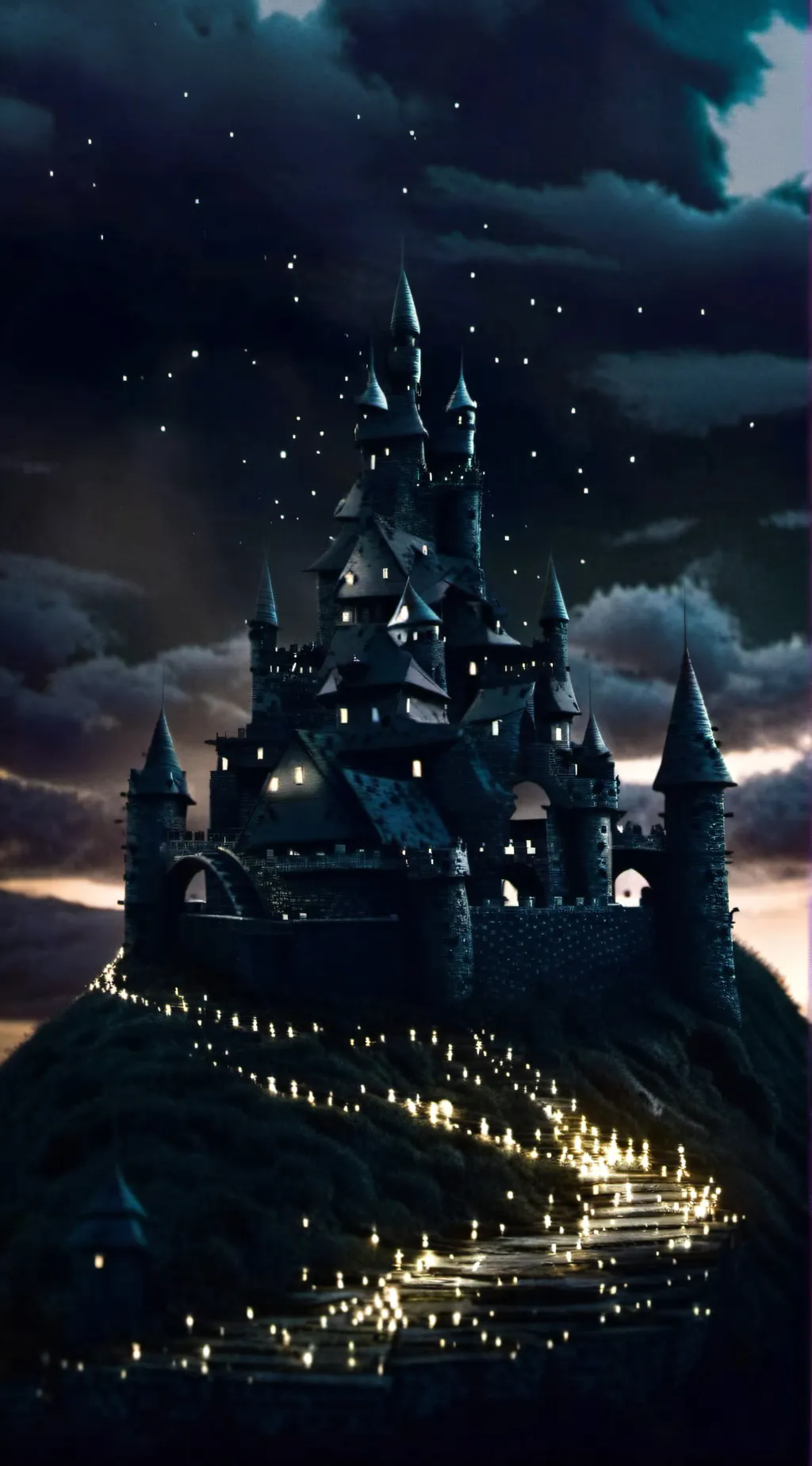 ai character: Hogwarts background