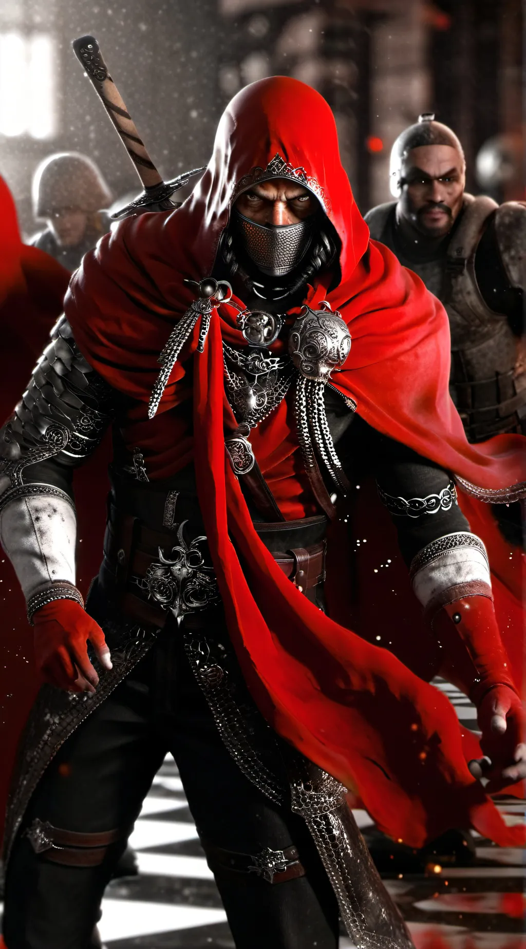 ai character: heartattack  background