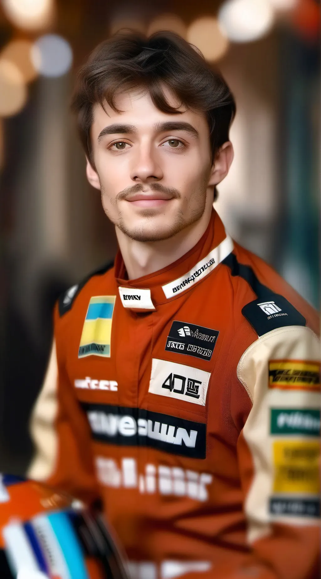 ai character: Charles Leclerc background
