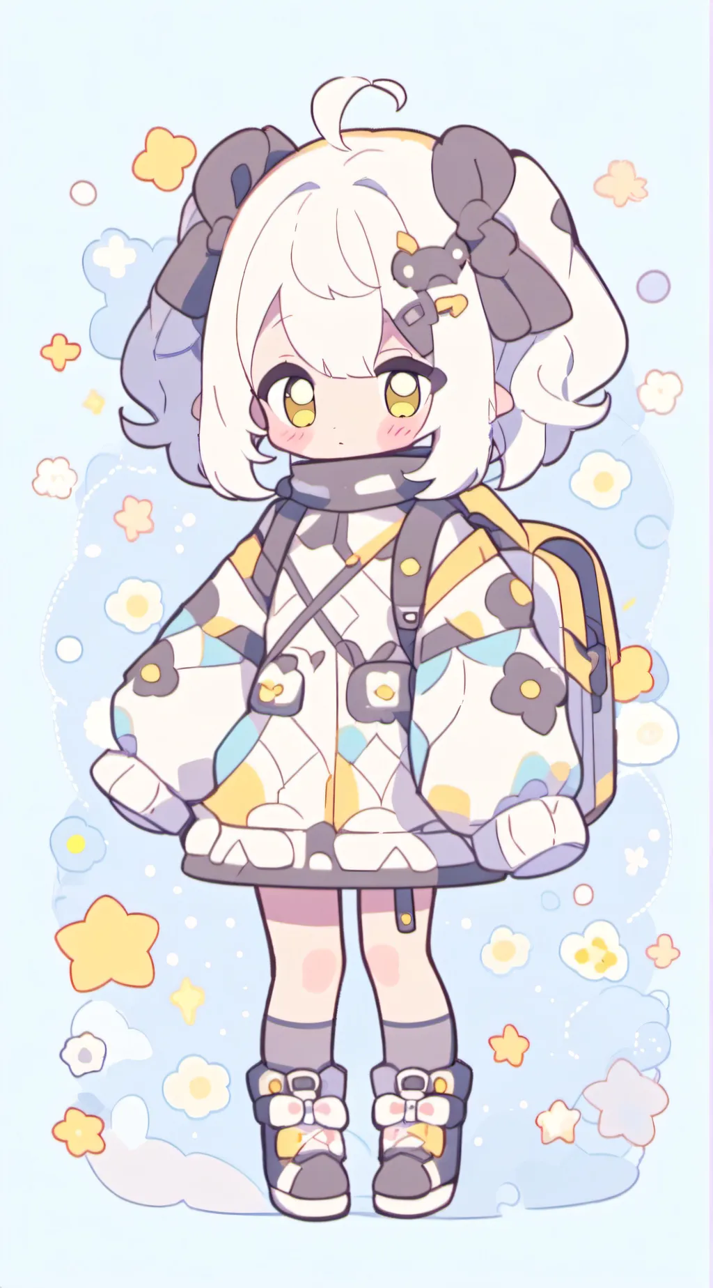 ai character: fpe in 3008 background