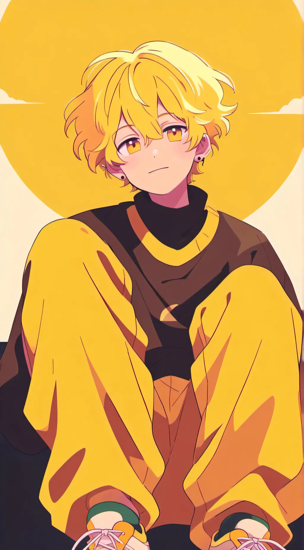 ai character: Sunny  background