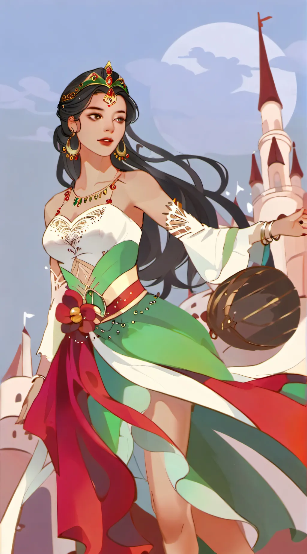 ai character: Catalina  background