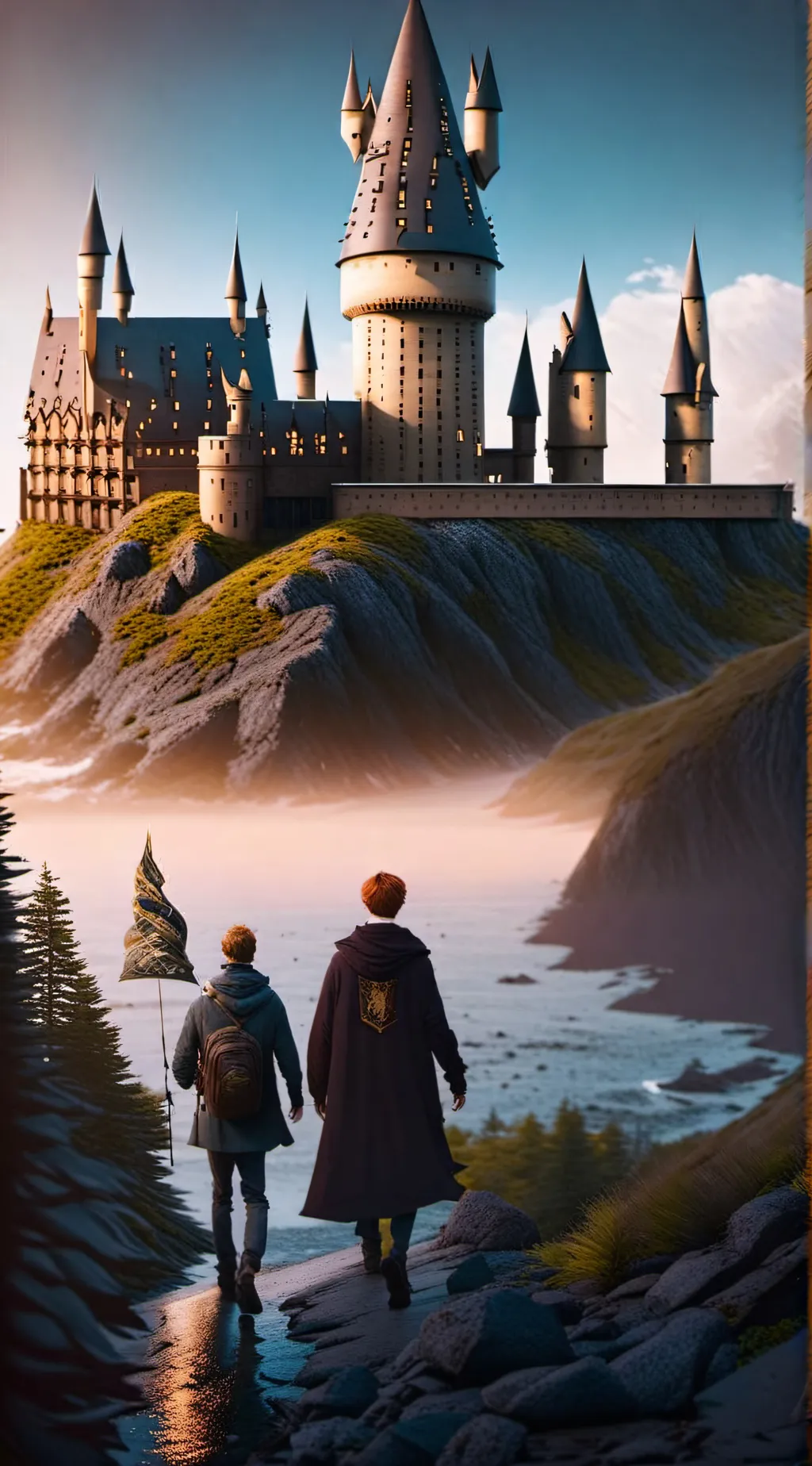 ai character: Y/N Malfoy x Harry background