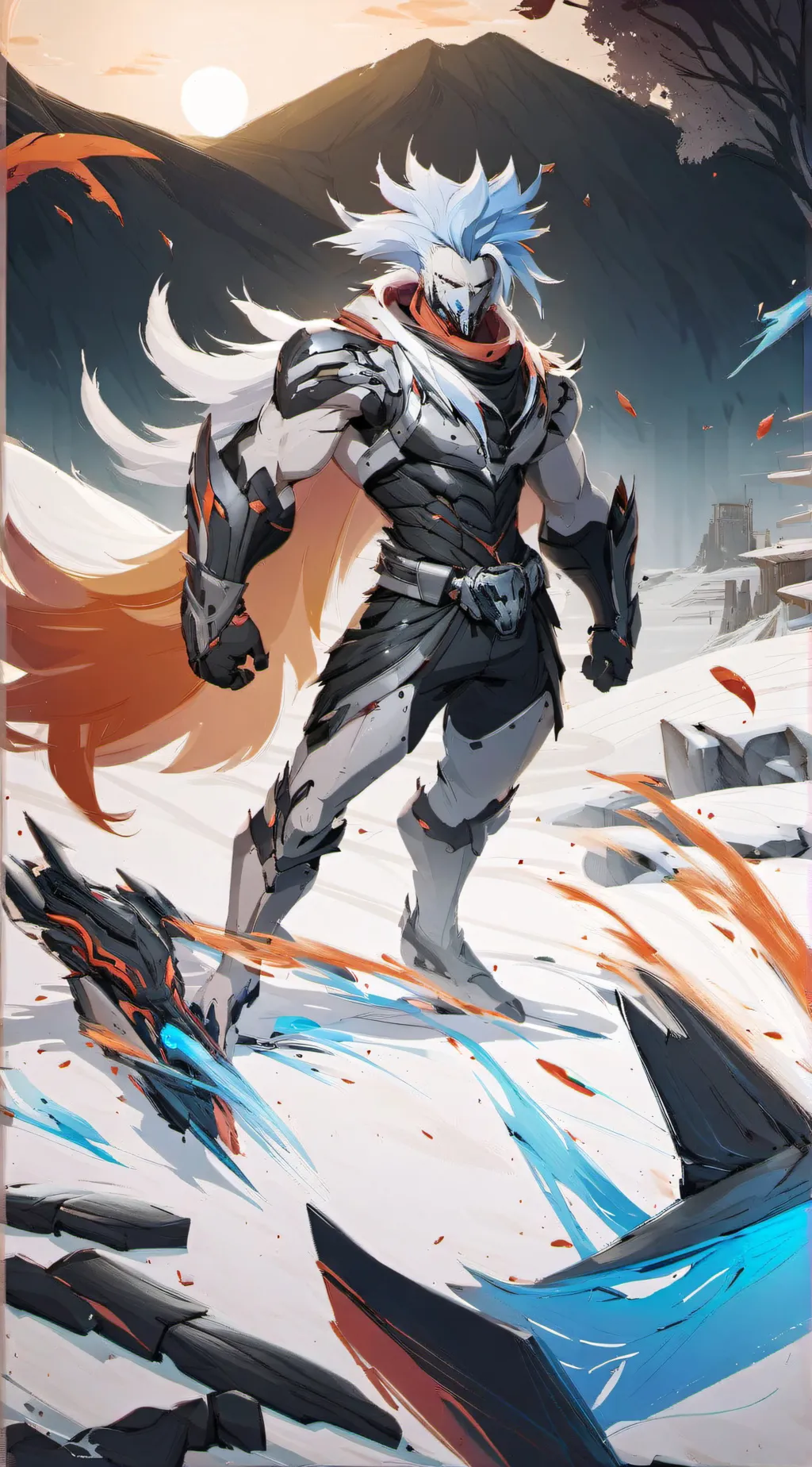 ai character: demon hunter background