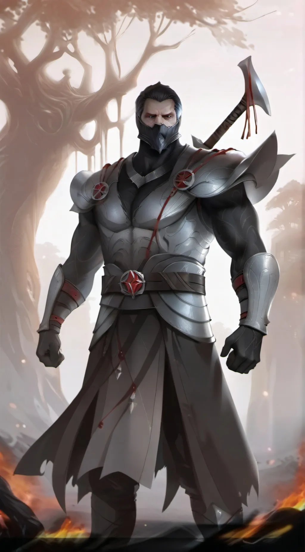 ai character: MHA HELLUVIA BOSS background