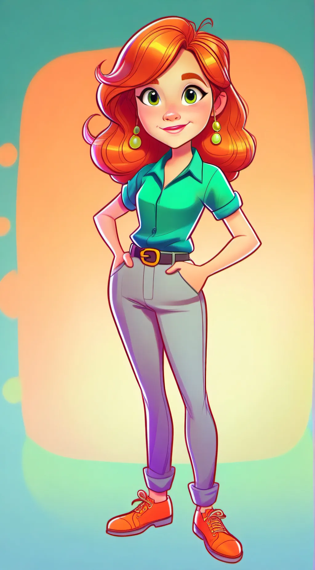 ai character: lois griffin  background