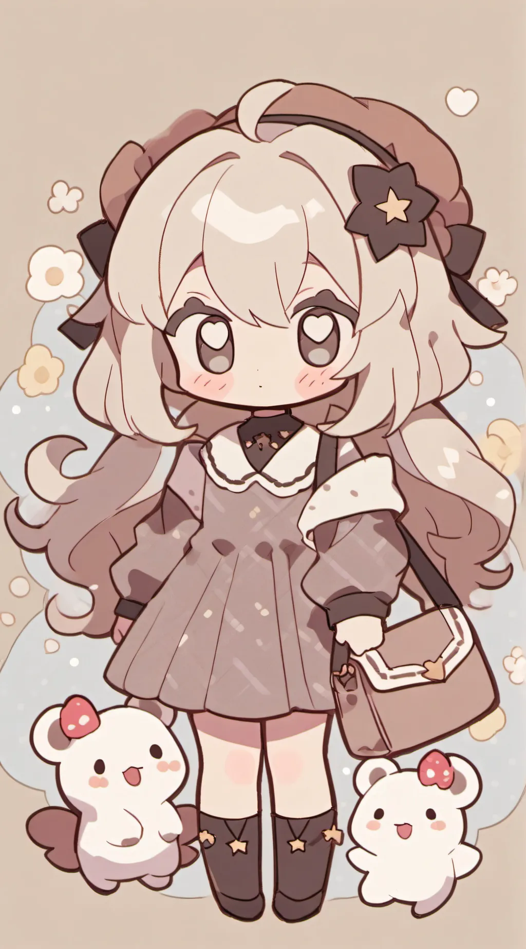 ai character: Lily  background