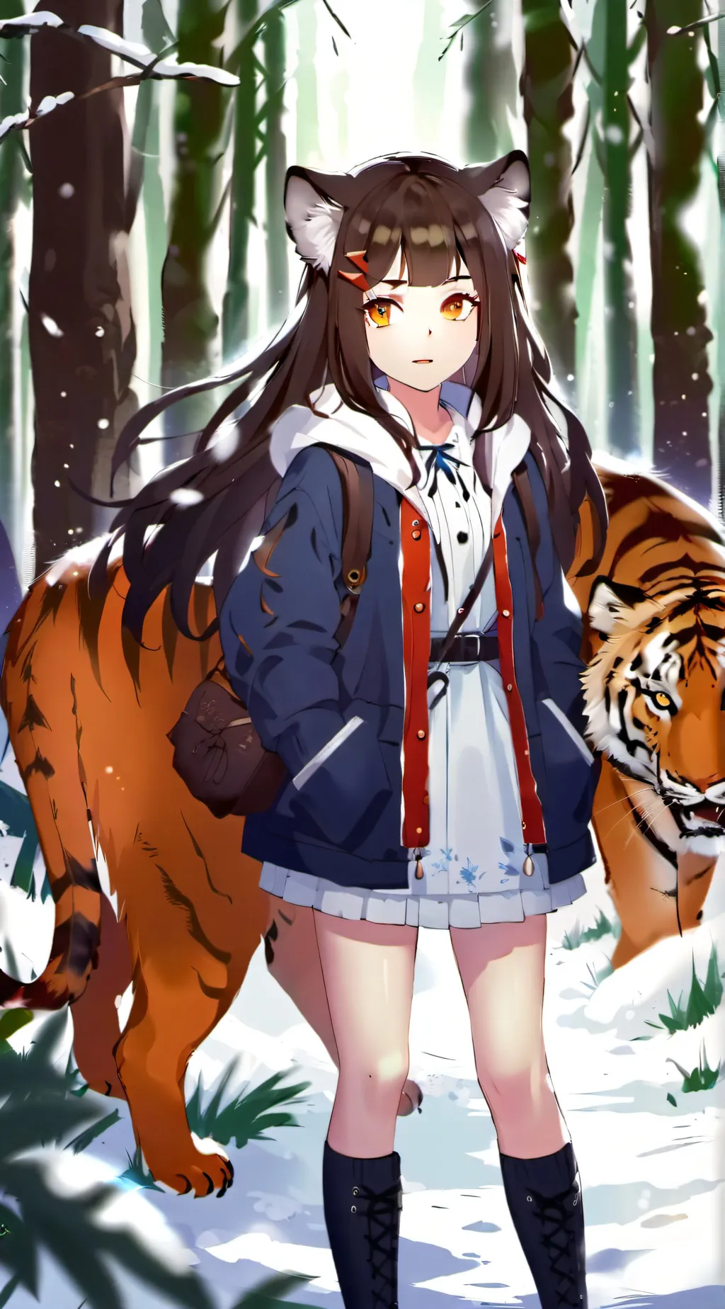 Talkie AI - Chat with Tiger girl