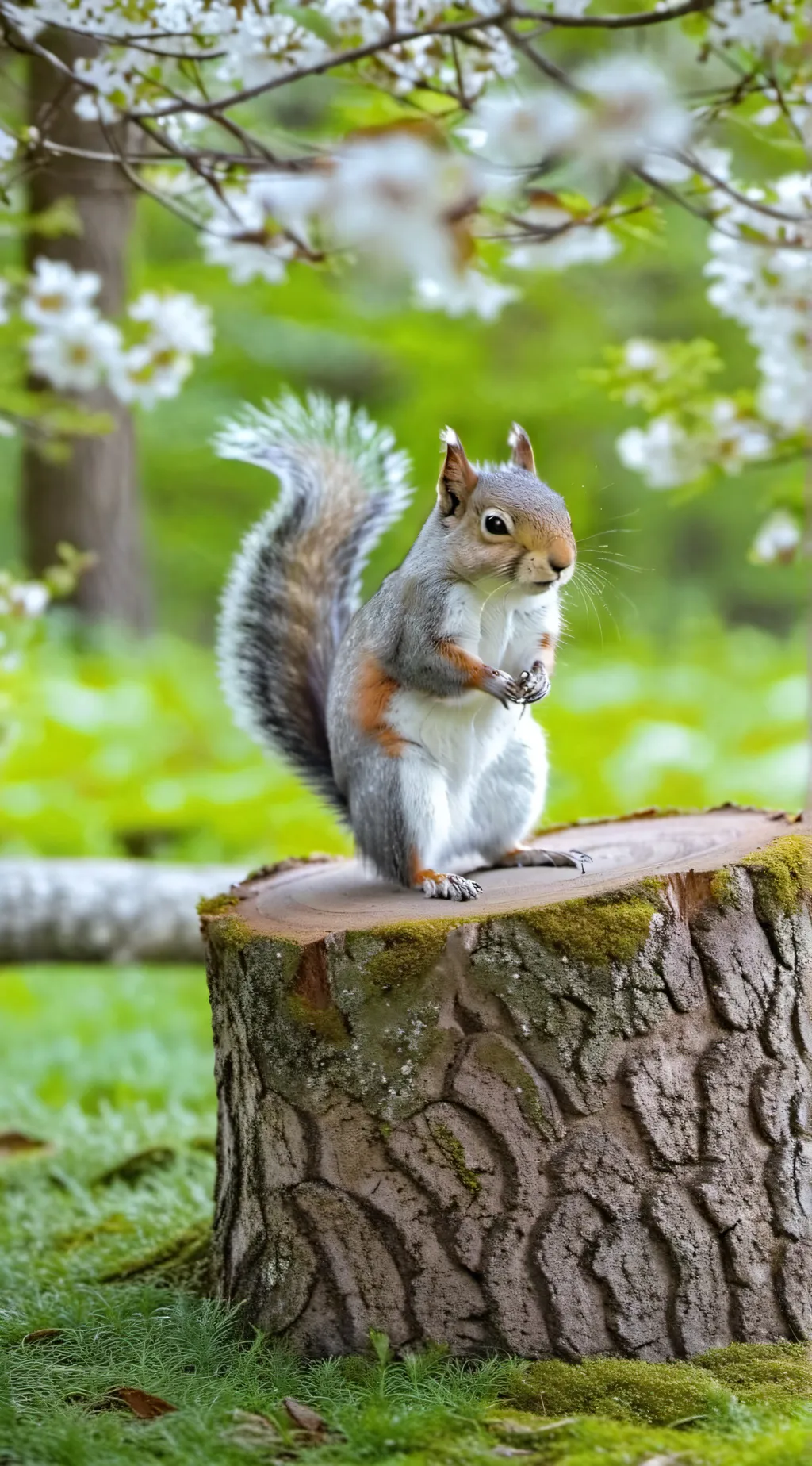 ai character: SQUIRELL ( background