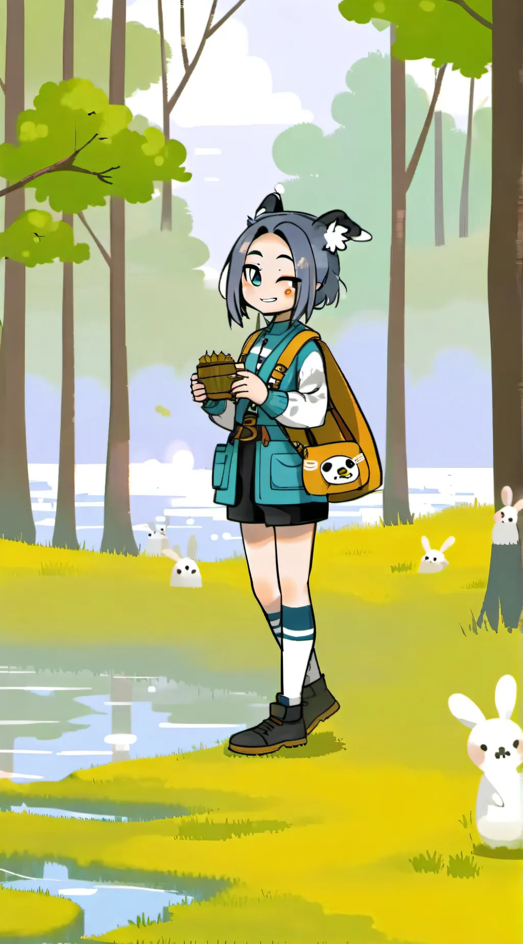 ai character: Jaina. background