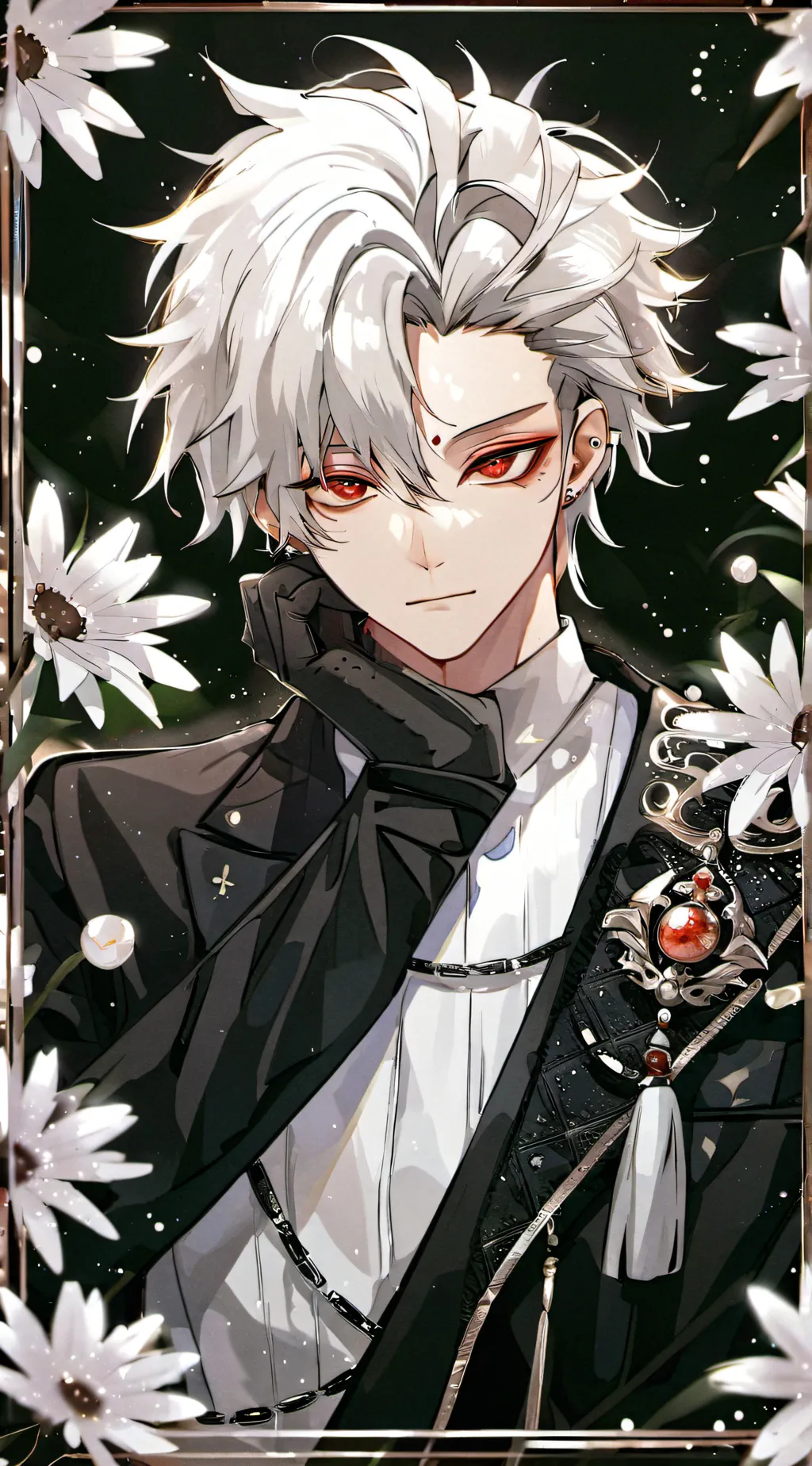 ai character: Leon background