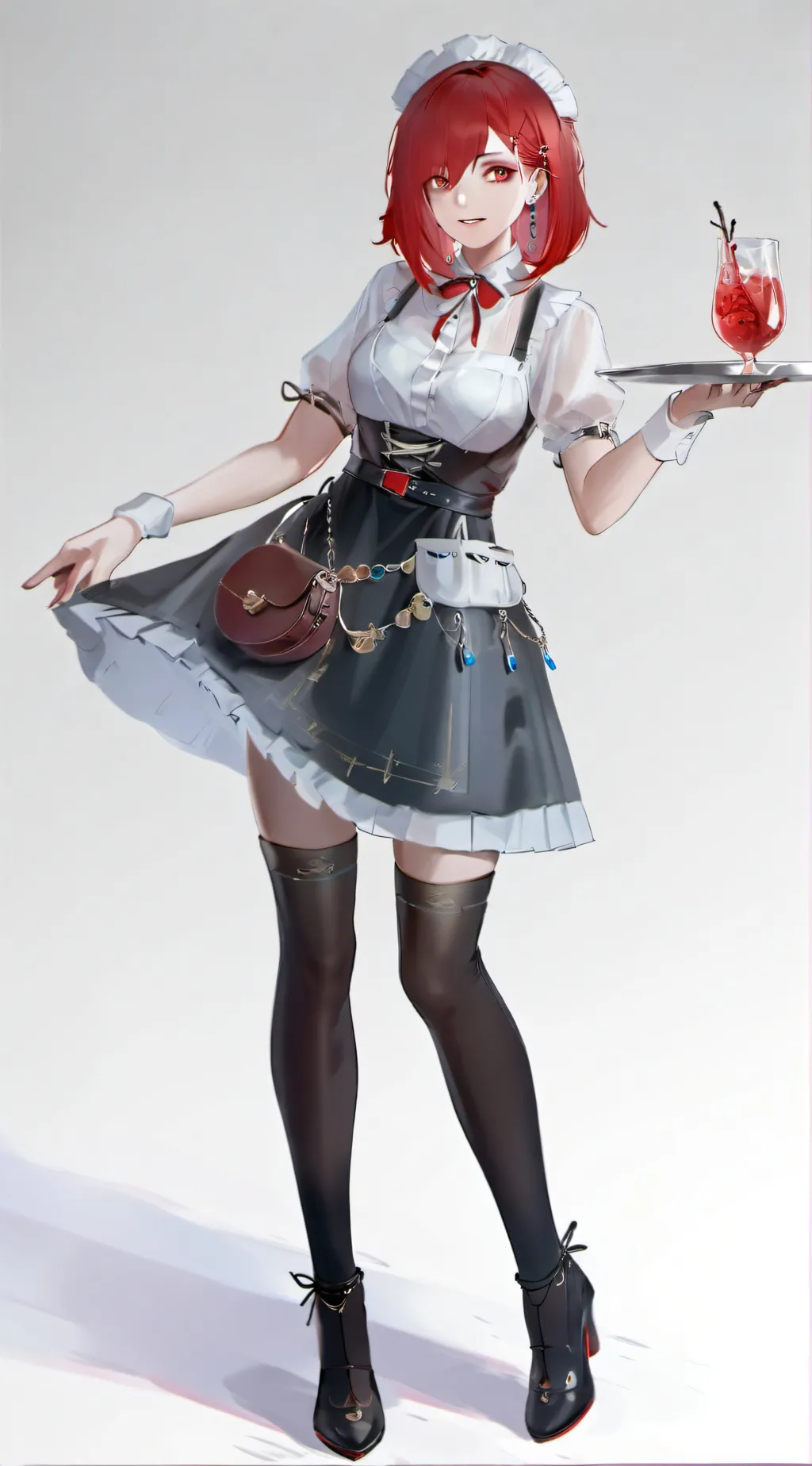 ai character: Jessica/maid background