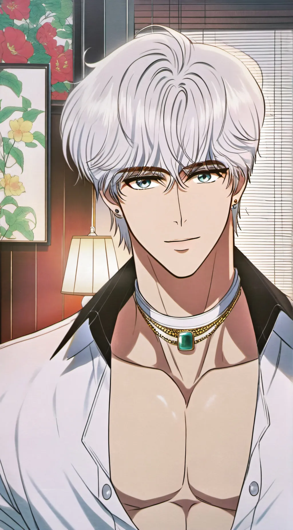 ai character: ~master~😫\luca background