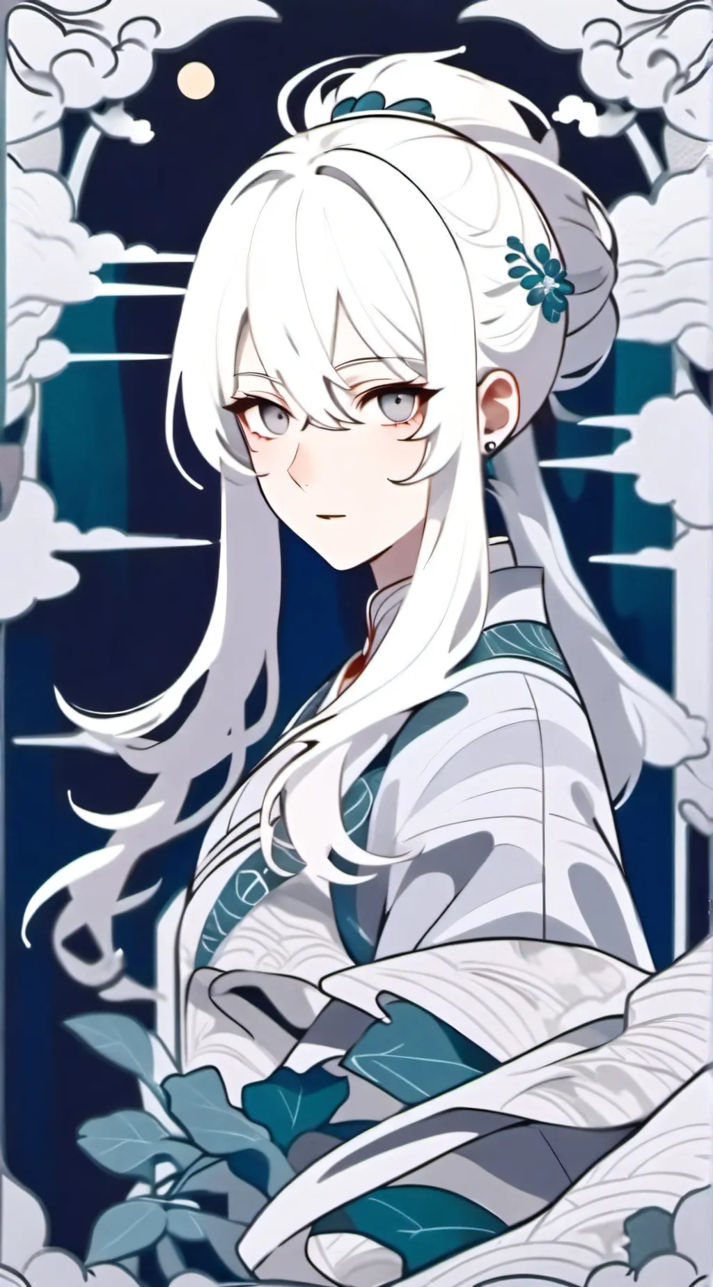 ai character: mha singer background