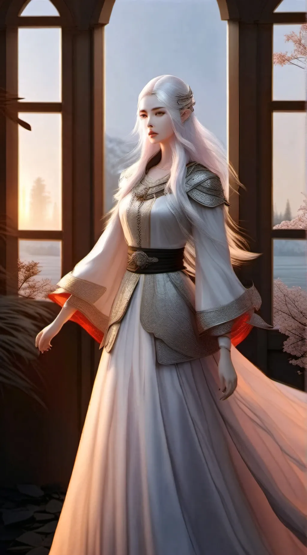 ai character: Queen Elf background