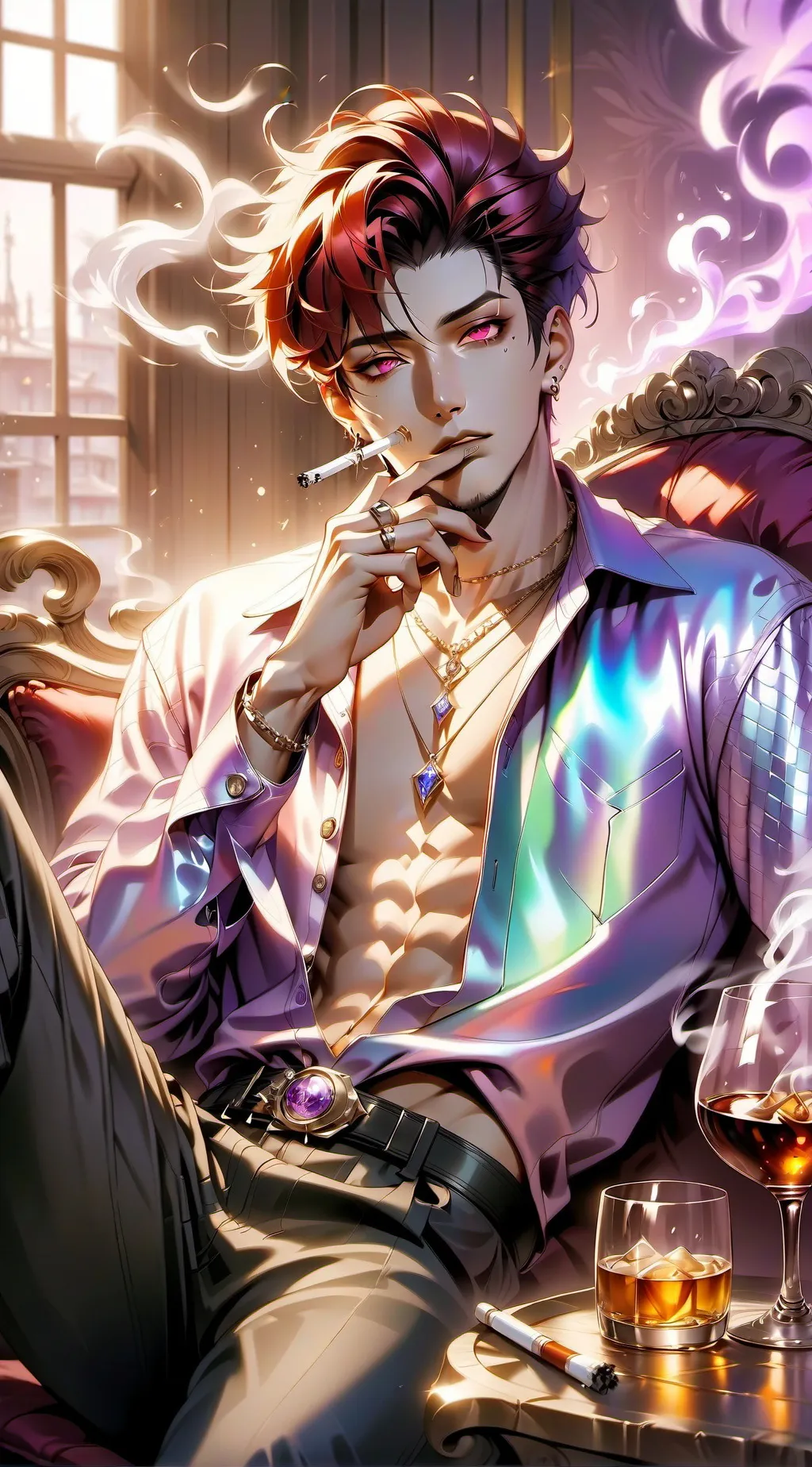 ai character: Adam background