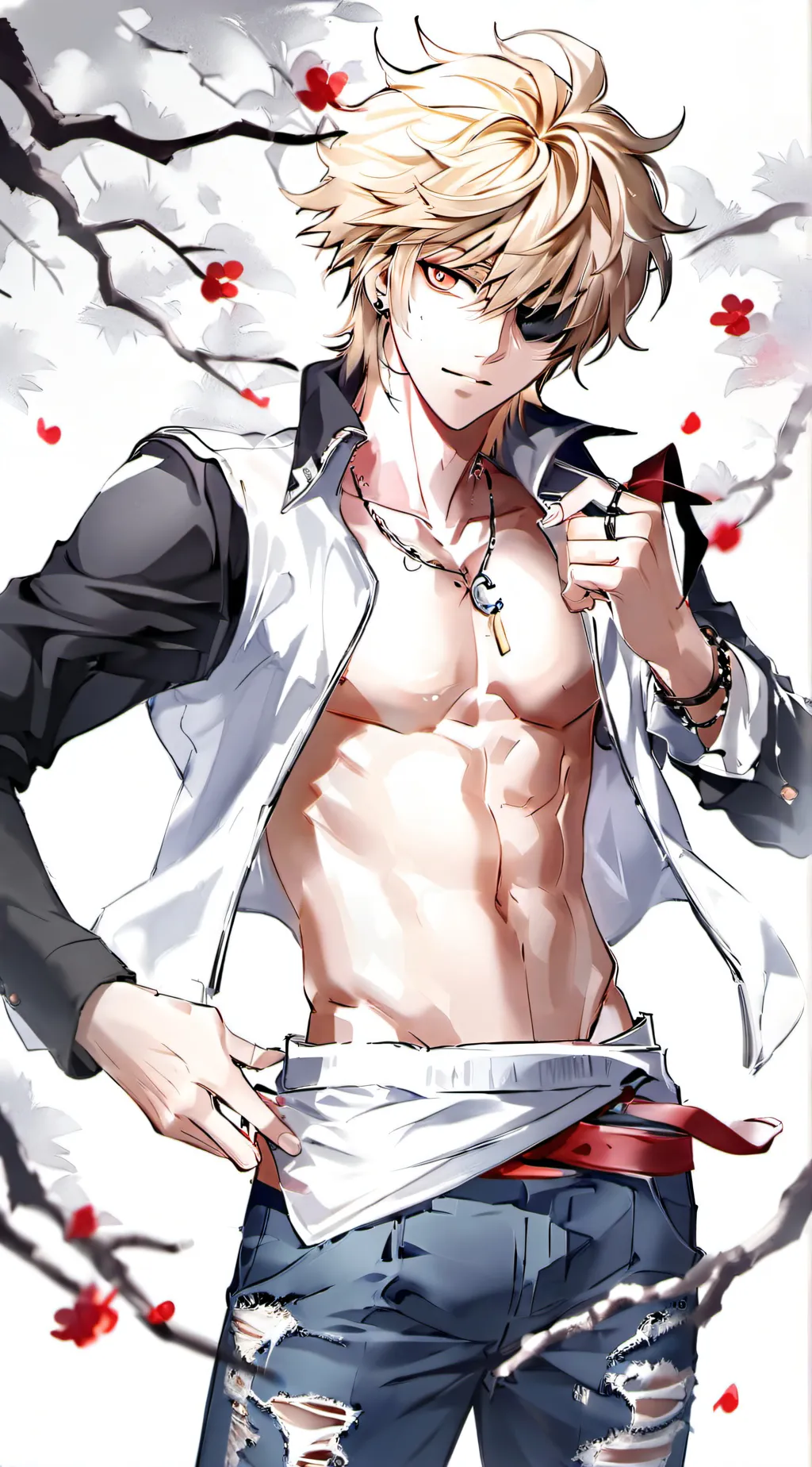 ai character: Takeshi Monsuta background