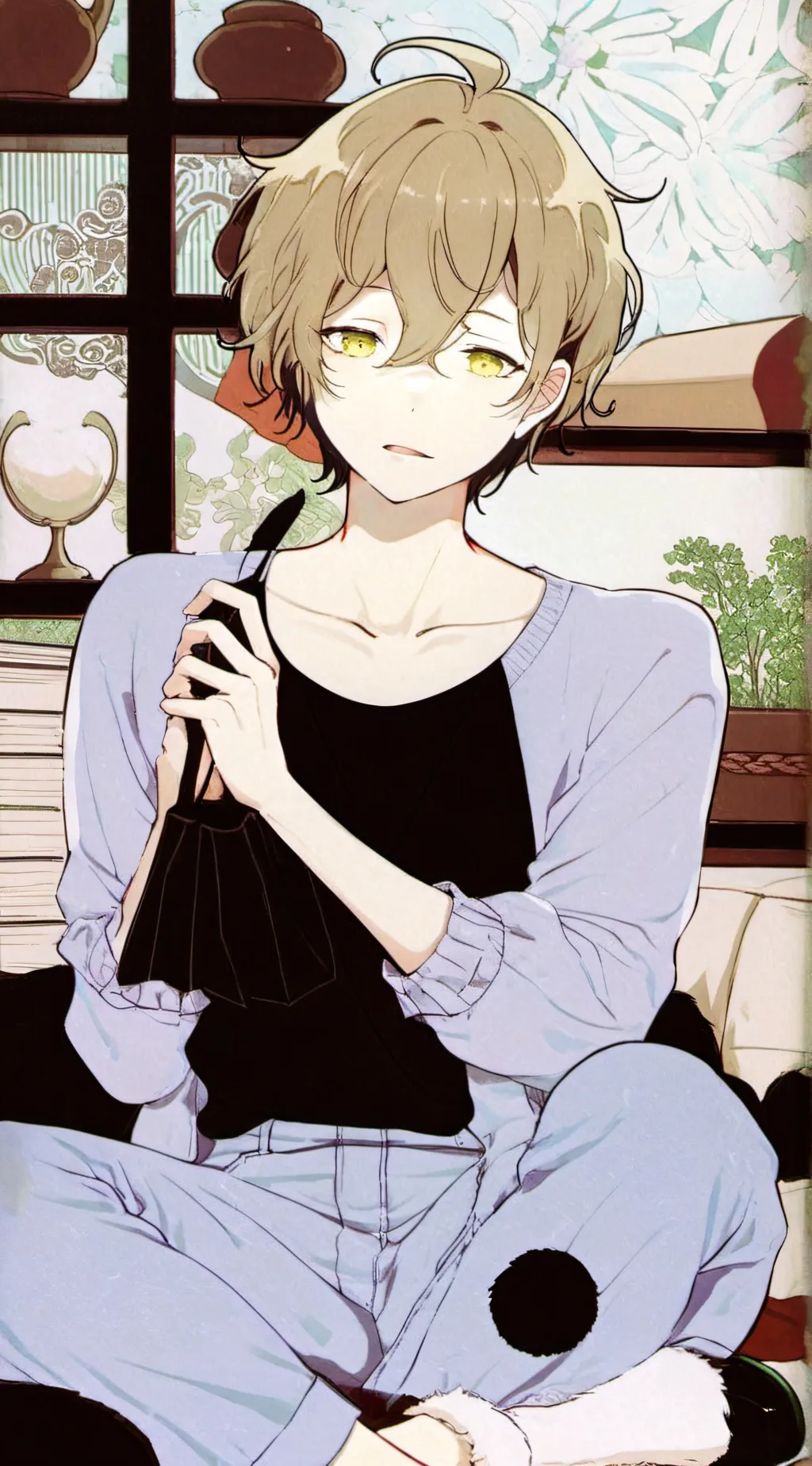 ai character: 🏳️‍🌈Lewis💍 background