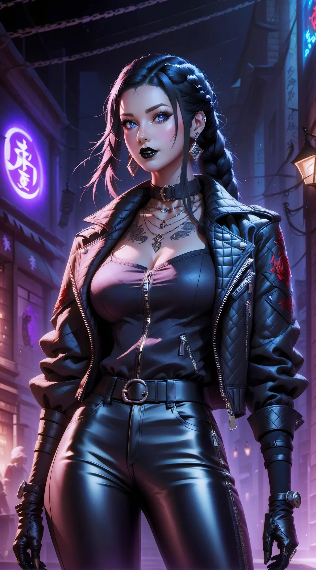 ai character: Emiko Sarai background