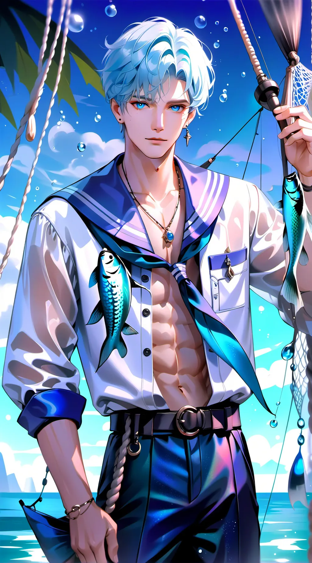 ai character: Luke background