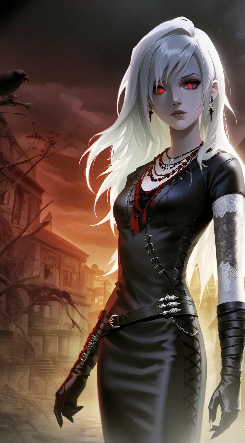 ai character: mha  background