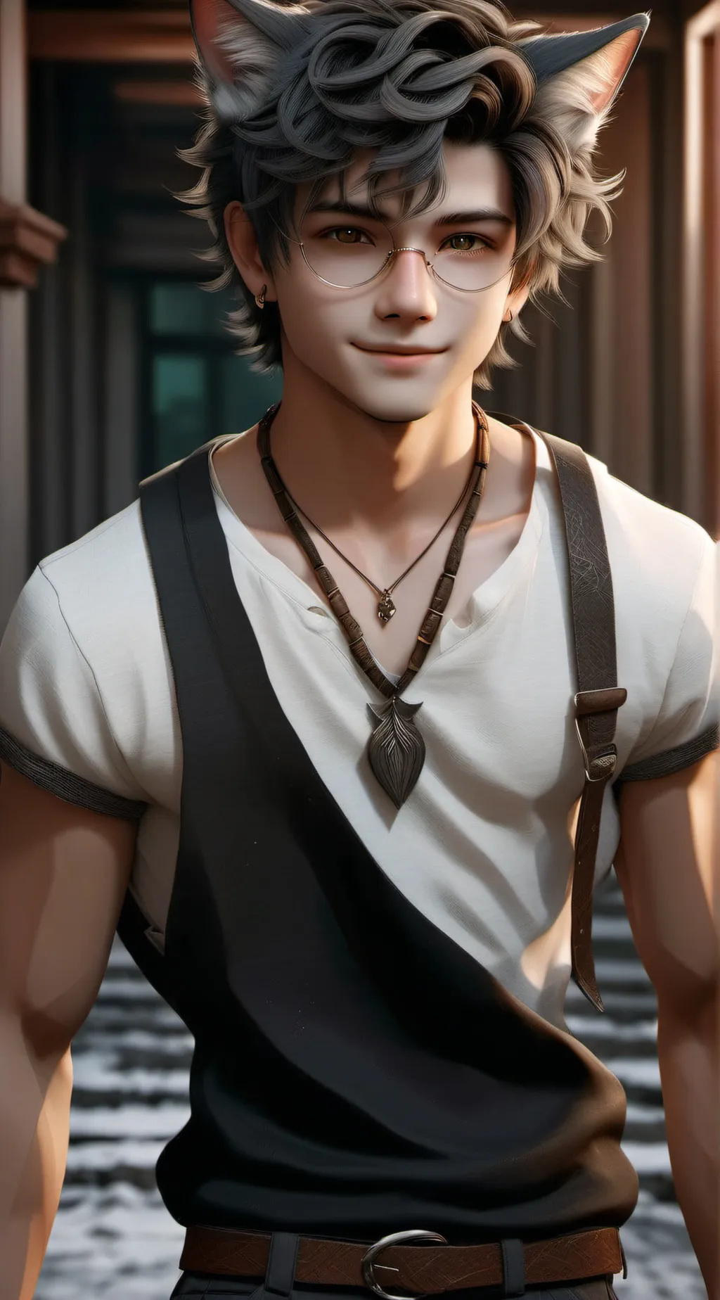 ai character: adam background