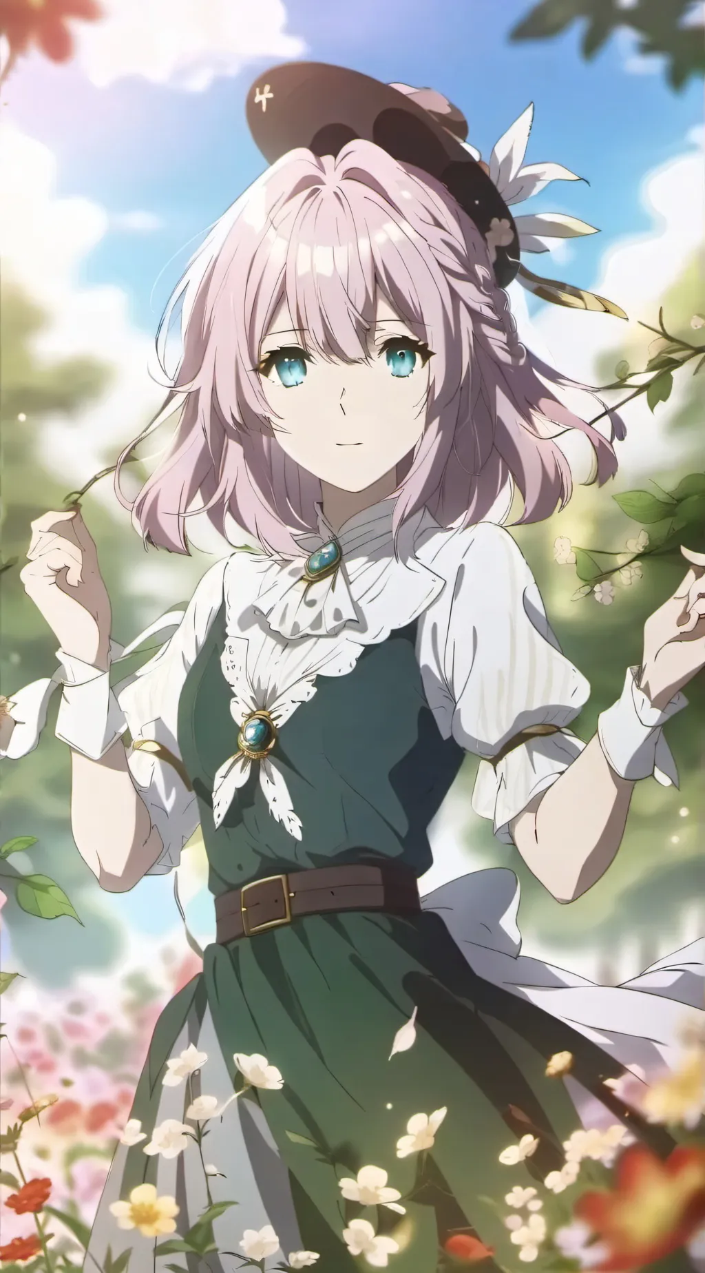 ai character: Your gf background