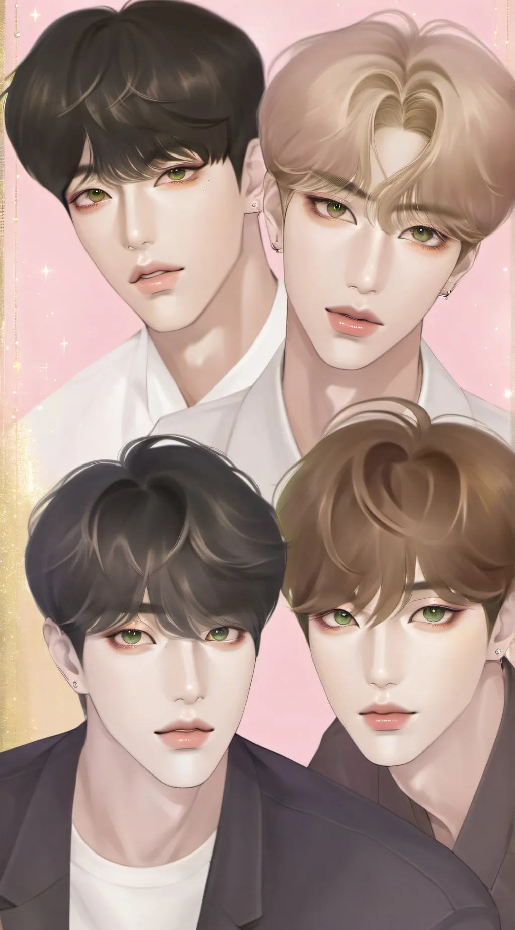 ai character: Bts!! and Skz!!!  background