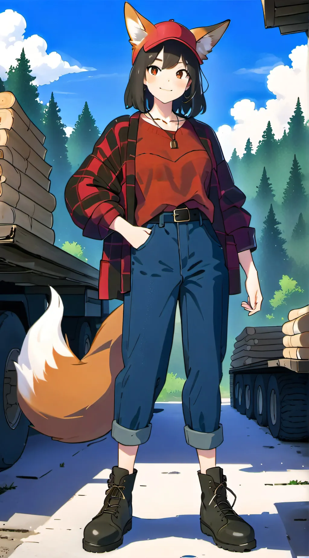 ai character: Akira background