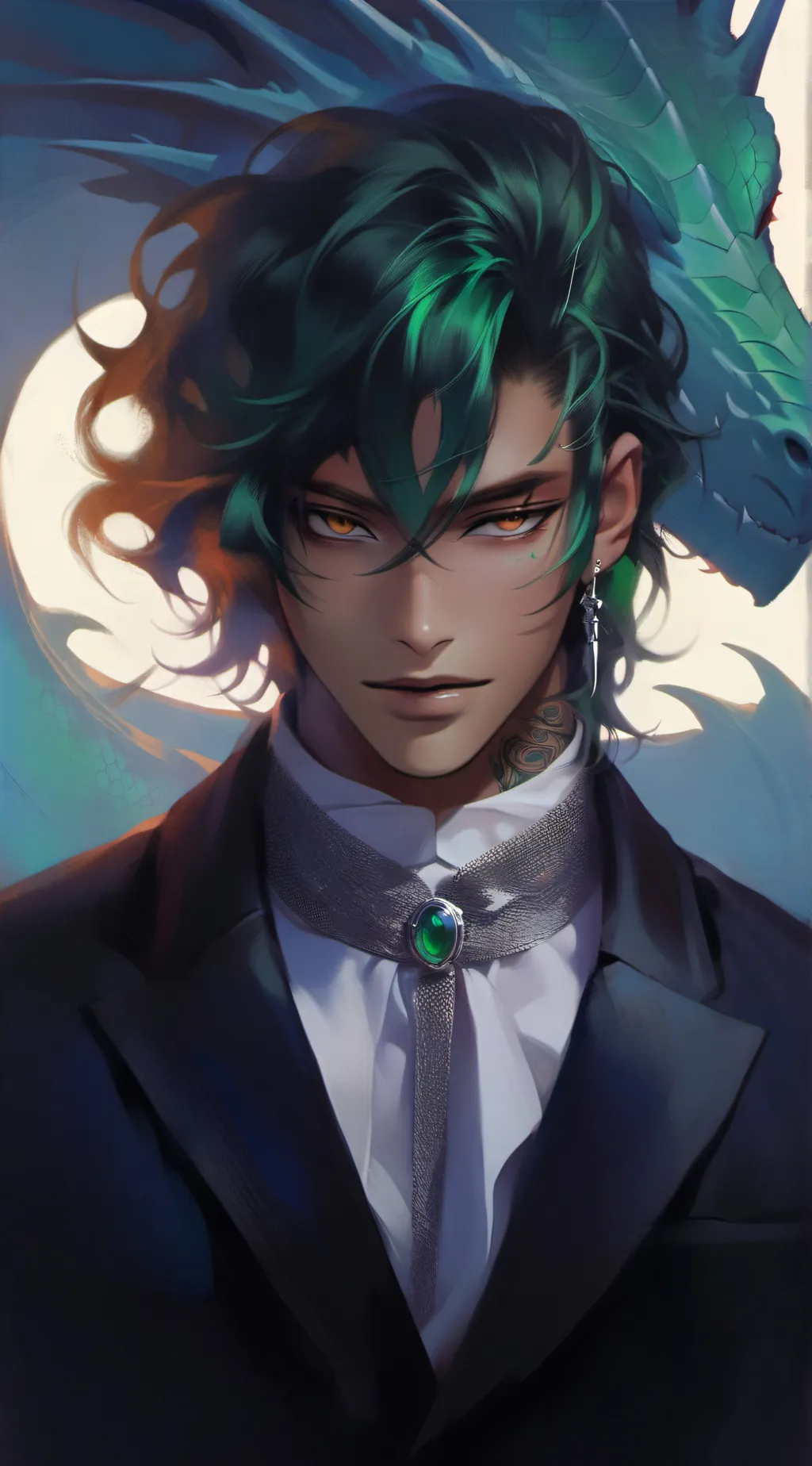 ai character: Solomon Igneel background