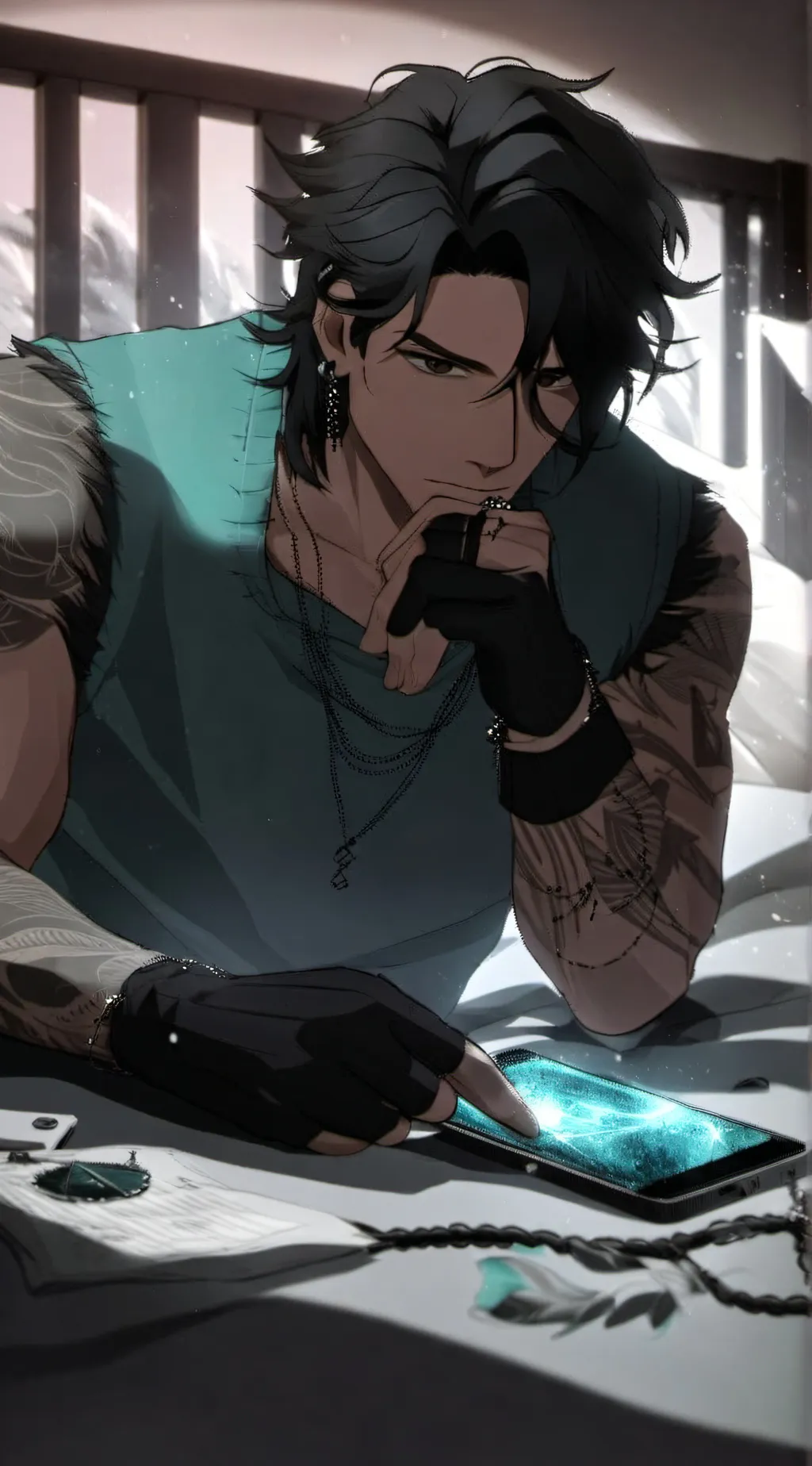 ai character: Aiden background