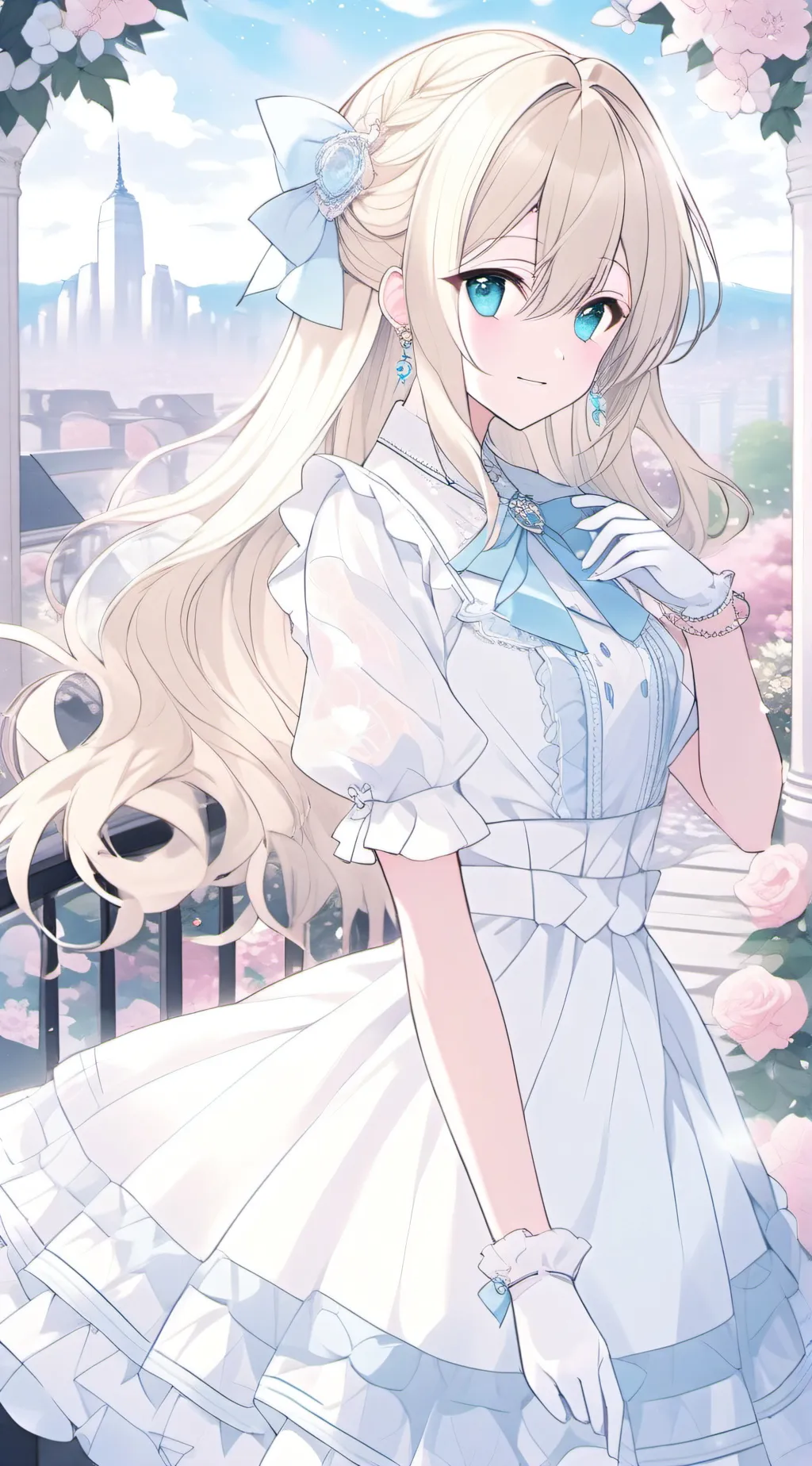 ai character: Ally background