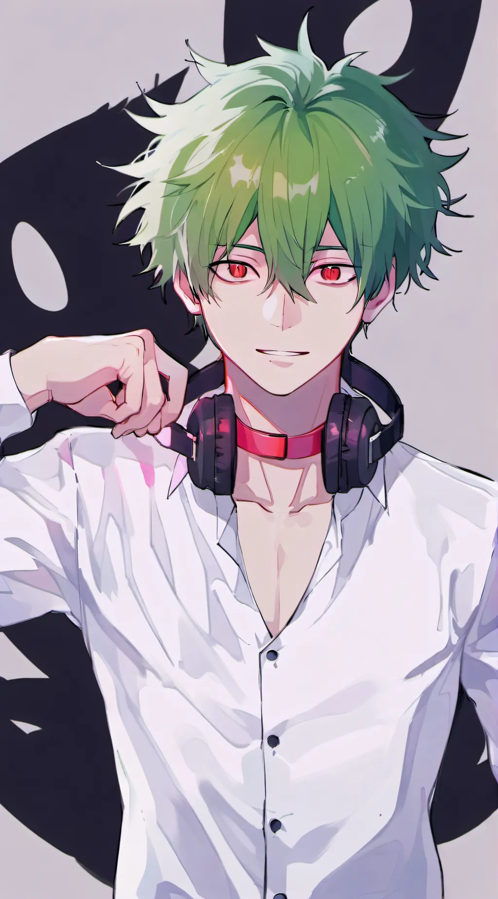 ai character: Deku background