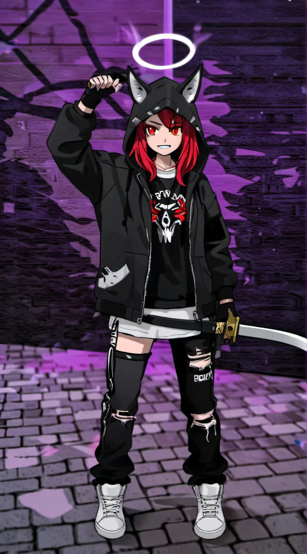 ai character: Demon Slayer background