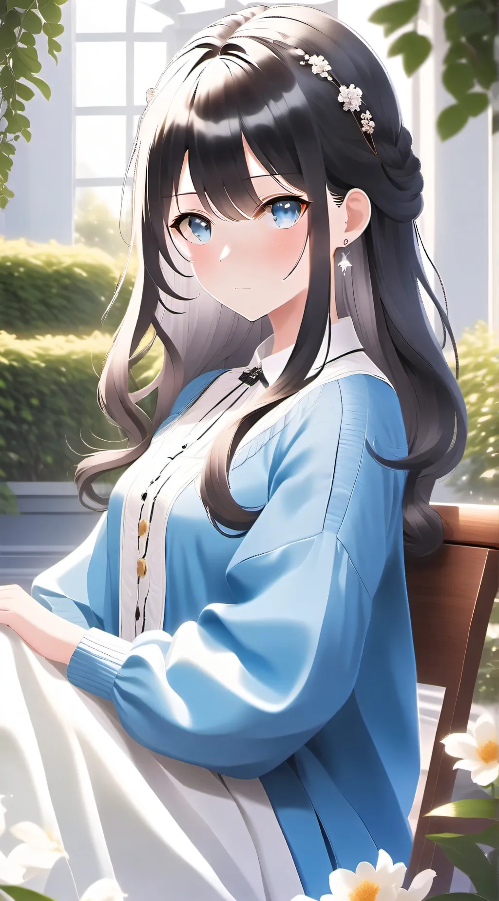 ai character: Kat background