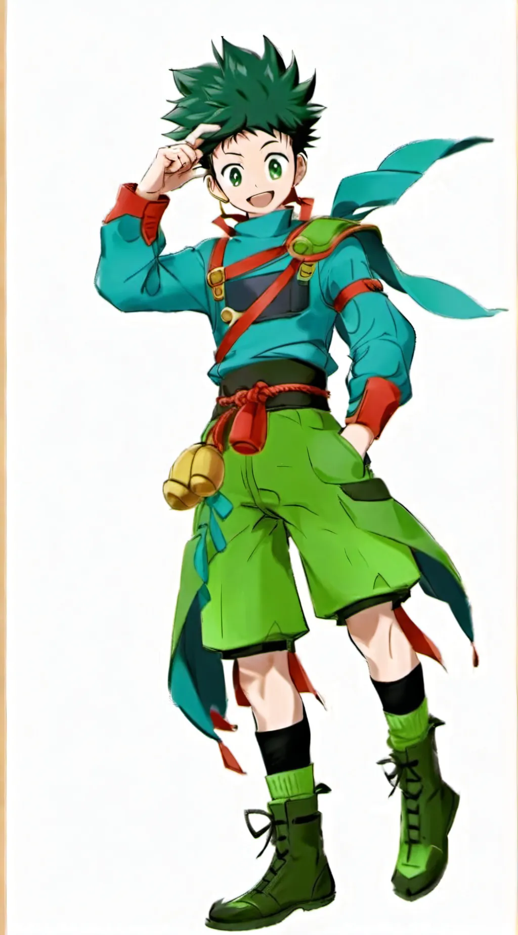 ai character: Gon Freecss background