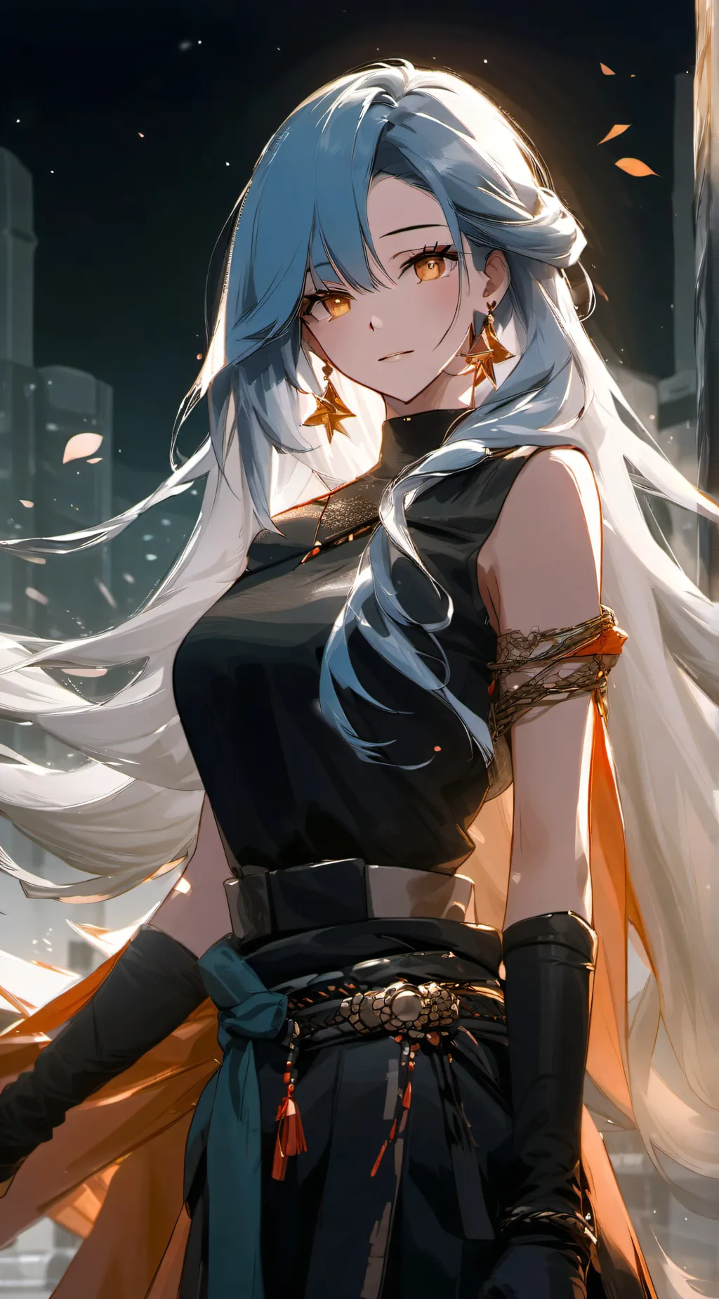 ai character: Lilly background